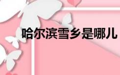 哈尔滨雪乡是哪儿（哈尔滨雪乡简介）