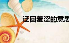 迂回羞涩的意思（羞涩的意思）