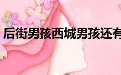 后街男孩西城男孩还有什么组合（西街男孩）