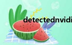 detectednvidiageforcedrive