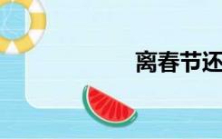 离春节还有多少天