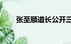 张至顺道长公开三个药方（张至顺）