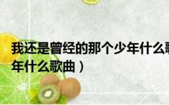 我还是曾经的那个少年什么歌曲 歌词（我还是曾经的那个少年什么歌曲）