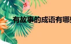 有故事的成语有哪些（有故事的成语）