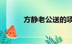 方静老公送的项链（方静老公）