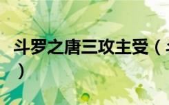 斗罗之唐三攻主受（斗罗耽美唐三攻主受完结）