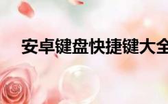 安卓键盘快捷键大全（键盘快捷键大全）