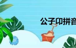 公子卬拼音（公子卬）