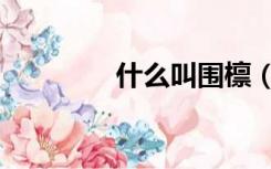 什么叫围檩（围檩是什么）