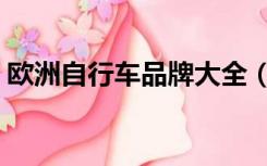 欧洲自行车品牌大全（德国自行车品牌大全）