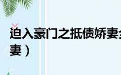 迫入豪门之抵债娇妻全文（迫入豪门之抵债娇妻）
