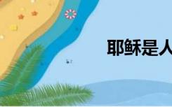 耶稣是人还是神？