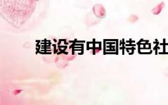 建设有中国特色社会主义的总依据是