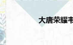 大唐荣耀韦妃（韦妃）