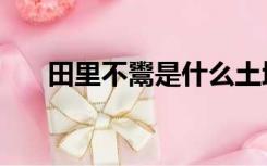 田里不鬻是什么土地制度（田里不鬻）