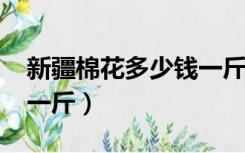 新疆棉花多少钱一斤2022（新疆棉花多少钱一斤）