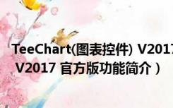TeeChart(图表控件) V2017 官方版（TeeChart(图表控件) V2017 官方版功能简介）