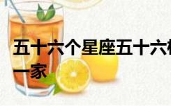 五十六个星座五十六枝花五十六族兄弟姐妹是一家