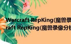 Warcraft RepKing(魔兽录像分析器) V1.4 免费版（Warcraft RepKing(魔兽录像分析器) V1.4 免费版功能简介）