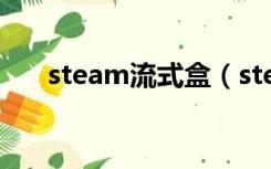 steam流式盒（steam分流什么意思）
