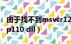 由于找不到msvcr120.dll（由于找不到msvcp110 dll）