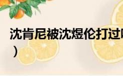 沈肯尼被沈煜伦打过吗（沈煜伦沈肯尼谁是攻）