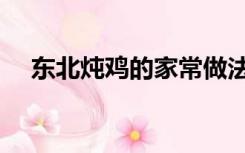 东北炖鸡的家常做法（炖鸡的家常做法）