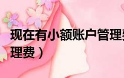 现在有小额账户管理费吗（什么是小额账户管理费）