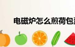 电磁炉怎么煎荷包蛋（怎么煎荷包蛋）