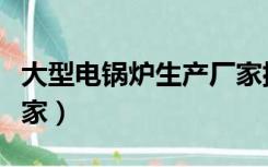 大型电锅炉生产厂家排名（大型电锅炉生产厂家）