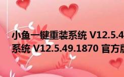 小鱼一键重装系统 V12.5.49.1870 官方版（小鱼一键重装系统 V12.5.49.1870 官方版功能简介）