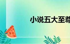 小说五大至尊（五大至尊）