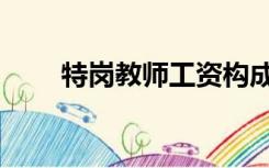 特岗教师工资构成（特岗教师工资）