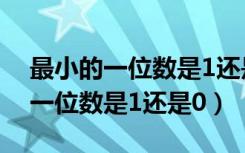 最小的一位数是1还是0的心得体会（最小的一位数是1还是0）
