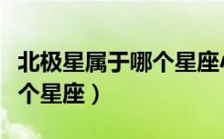 北极星属于哪个星座小熊星座（北极星属于哪个星座）