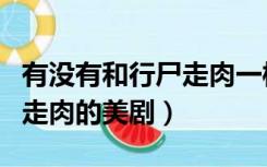 有没有和行尸走肉一样好看的美剧（类似行尸走肉的美剧）