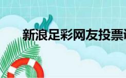 新浪足彩网友投票调查（新浪足彩网）