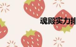 魂殿实力排行（魂殿）
