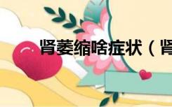 肾萎缩啥症状（肾萎缩是怎么回事）