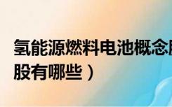 氢能源燃料电池概念股龙头（氢燃料电池龙头股有哪些）