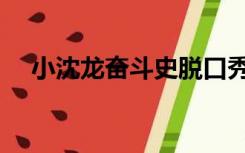 小沈龙奋斗史脱口秀台词（脱口秀台词）