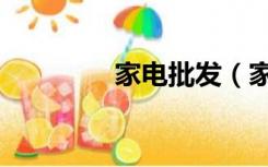 家电批发（家用电器批发）