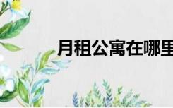 月租公寓在哪里找（月租公寓）