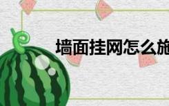 墙面挂网怎么施工（墙面挂网）