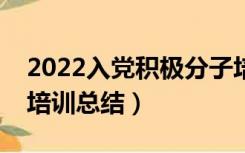 2022入党积极分子培训总结（入党积极分子培训总结）