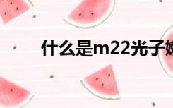 什么是m22光子嫩肤（什么是M2）