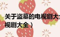 关于盗墓的电视剧大全有哪些（关于盗墓的电视剧大全）