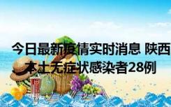 今日最新疫情实时消息 陕西10月11日新增本土确诊病例7例、本土无症状感染者28例