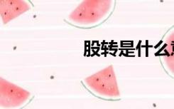 股转是什么意思（股转）