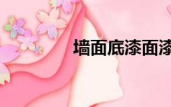 墙面底漆面漆（底漆面漆）
